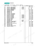 kubota-b2100d-tractor-parts-catalog-parts-list-8.webp Kubota B2100D crankcase parts list table with part numbers, descriptions, quantities, weights, and interchangeability notes