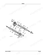 kubota-b2100hsd-b1700hsd-b2400hsd-tractor-parts-catalog-drivetrain-parts-159.webp Kubota B2100HSD B1700HSD B2400HSD brake system exploded view diagram with numbered components