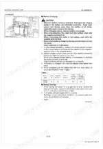 kubota-b2320hsd-b2920hsd-tractor-workshop-manual-9y111-02013-system-diagram-38.webp Kubota B2320HSD, B2920HSD battery charging procedure with caution warnings, charging table, and storage instructions