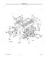 Kubota B2400HSE crank case exploded view diagram with numbered component parts and assembly references