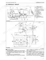 kubota-b2410-to-hsd-tractor-workshop-manual-97897-12271-hydraulic-310.webp Kubota B2410 B2710 B2910 hydraulic circuit diagram showing pump, control valve, cylinders, and oil cooler system layout