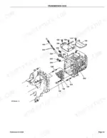 kubota-b2410hsd-tractor-parts-catalog-drivetrain-parts-146.webp Kubota B2410HSD transmission case exploded view diagram with numbered component parts and assembly details
