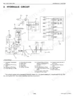 kubota-b26-tl500-bt820-tractor-front-loader-backhoe-workshop-manual-9y111-00042-hydraulic-266.webp Kubota B26 TL500 BT820 hydraulic system circuit diagram page 266 workshop manual