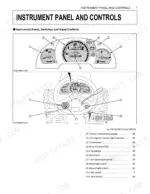kubota-b2630-b3030-b3000-tractor-operator-manual-6c265-6311-1-controls-27.webp Kubota B2630 B3030 B3000 instrument panel and controls diagram showing gauges, switches, steering wheel and hand controls with numbered callouts