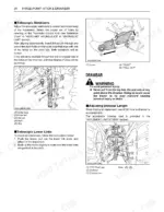 kubota-b2630-b3030-b3000-tractor-operator-manual-6c265-6311-1-fluid-capacities-54.webp Kubota B2630 B3030 B3000 three-point hitch drawbar telescopic stabilizers and lower links assembly diagram with adjustment procedures