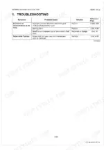 kubota-b2630hsd-b3030hsd-b3030hsdc-tractor-workshop-manual-9y011-13494-hydraulic-252.webp Kubota B2630HSD, B3030HSD, B3030HSDC rear axle troubleshooting table with symptoms, probable causes, solutions, and reference pages