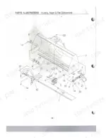 kubota-b2650-b2660-snowblower-operator-manual-251551-exploded-view-31.webp Kubota B2650, B2660 parts illustration exploded view housing auger fan components numbered diagram