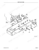 kubota-b2910hsd-tractor-parts-catalog-chassis-parts-231.webp Kubota B2910HSD front axle frame exploded view diagram with numbered component parts and assembly references