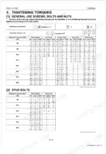 kubota-b3000-aus-tractor-workshop-manual-9y111-06230-torque-26.webp Kubota B3000-AUS tightening torques table for general use screws, bolts, nuts and stud bolts with specifications in N·m and lbf·ft