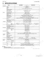 kubota-b3000-tractor-workshop-manual-9y111-05740-specs-12.webp Kubota B3000 specifications table covering engine, capacities, dimensions, weight, traveling system, hydraulic system, and PTO system details