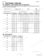 kubota-b3000-tractor-workshop-manual-9y111-05740-torque-26.webp Kubota B3000 tightening torques table for general use screws, bolts, nuts and stud bolts with specifications