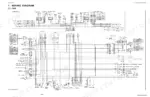 kubota-b3000-tractor-workshop-manual-9y111-05740-wiring-306.webp Kubota B3000 WSM electrical system wiring diagram cab section showing cabin harness, switches, relays, and component connections