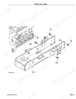 kubota-b3030hsd-tractor-parts-catalog-chassis-parts-192.webp Kubota B3030HSD front axle frame exploded view diagram with numbered component parts and assembly details