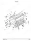 Kubota B3030HSD crankcase exploded view diagram with numbered component parts and assembly references
