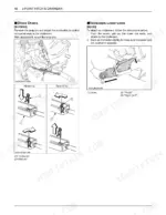 Kubota B3150, B3150SU 3-point hitch drawbar chain adjustment and telescopic lower links attachment procedures with diagrams