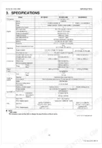 kubota-b3150-b3150su-tractor-workshop-manual-kisc-issued-05-2021-a-specs-13.webp Kubota B3150, B3150SU specifications table: engine, capacities, dimensions, weight, traveling system, hydraulic unit, PTO details