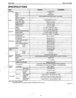 kubota-b3200hsd-b3200hsdwo-tractor-service-manual-b3200-wsm-specs-9.webp Kubota B3200HSD B3200HSDWO specifications table covering engine, capacities, dimensions, traveling system, hydraulic system, and PTO system details
