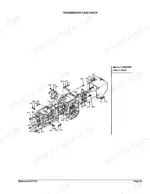 kubota-b5100d-p-tractor-parts-catalog-100k0036-drivetrain-parts-51.webp Kubota B5100D-P transmission case group exploded view diagram with numbered component parts