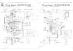 kubota-b5100d-to-b7100d-t-tractor-operator-manual-f-1873-wiring-37.webp Kubota B5100D/B5100E and B6100D/B6100E/B7100D wiring diagrams with electrical circuits, component connections, and color-coded wire legend