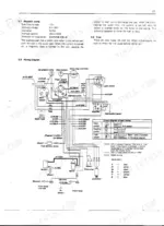 kubota-b6000-b6000e-b6000e-t-tractor-service-manual-70000-70168-wiring-18.webp Kubota B6000 wiring diagram showing electrical circuits for switches, starter, glow plug controller, battery, generator, and lamps with component labels and color codes