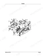 kubota-b6100hst-e-tractor-parts-catalog-11045-chassis-parts-105.webp Kubota B6100HST-E fender exploded view diagram with numbered parts reference