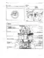 Kubota B6200HST B7200HST fuel gauge, fuses, fusible link diagram and operator controls layout including throttle, brake pedals, clutch, PTO shift lever