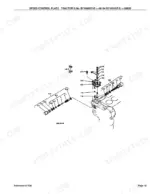 kubota-b7100hst-e-tractor-parts-catalog-100k0317-system-diagram-40.webp Kubota B7100HST-E speed control plate exploded view diagram with numbered component parts and assembly details