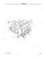 Kubota B7400HSD crankcase exploded view diagram with numbered component parts and assembly references