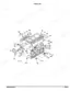 Kubota B7500HSD crankcase exploded view diagram showing engine block components, plugs, and pins with reference numbers.