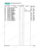 kubota-b8200hst-dp-tractor-parts-catalog-11065-accessories-parts-189.webp Kubota B8200HST-DP parts list table for accessories, including spanners, filters, and tools with part numbers and weights.