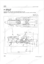 kubota-b8200hst-tractor-workshop-manual-9y011-11003-wiring-12-1.webp Kubota B8200HST 2WD general view diagram showing tractor dimensions, tire sizes, and hitch linkage measurements.
