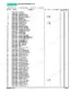 Kubota BL4520 parts list for main frame assembly, including part numbers for swing cylinders, kingposts, and stabilizers.