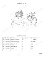 kubota-bt820-backhoe-attachment-parts-catalog-hydraulic-parts-31.webp Kubota BT820 hydraulic system parts catalog page 31 exploded view with part numbers