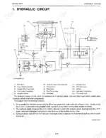 kubota-bx1500-tractor-workshop-manual-97897-13060-hydraulic-223.webp Kubota BX1500 hydraulic circuit diagram showing pump, control valve, PTO clutch, and steering controller components.