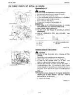 kubota-bx1500-tractor-workshop-manual-97897-13060-procedures-27.webp Kubota BX1500 procedures for changing engine oil and replacing the engine oil filter cartridge with diagrams.