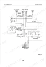 kubota-bx1830-bx2230-tractor-workshop-manual-97897-13090-wiring-271.webp Kubota BX1830, BX2230 electrical system wiring diagram showing lights, generator, IC regulator, and main switch.