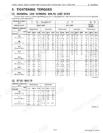 Kubota BX1860, BX2360, BX2660, RCK48-18BX, RCK54-23BX, RCK60B-23BX, RCK48P-18BX, RCK54P-23BX, LA203, LA243 torque table for bolts and studs