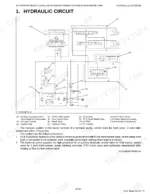 Kubota BX1870, BX2370, BX2670, RCK48-18BX, RCK54-23BX, RCK60B-23BX, RCK48P-18BX, RCK54P-23BX, RCK54D-26BX, RCK60D-26BX, LA203A, LA243A hydraulic circuit diagram and component list.