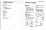 kubota-bx1870d-bx2370d-bx2670d-tractor-operator-manual-k2771-7121-1-procedures-15.webp Kubota BX1870D, BX2370D, BX2670D pre-operation check, engine starting procedures, and brake pedal control diagrams.