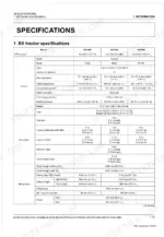 Kubota BX1880-AU, BX2380-AU, BX2680-AU, RCK60B-23BX, RCK54-23BX, RCK48-18BX, RCK60D-26BX, RCK54D-26BX tractor specifications table.