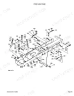 kubota-bx2200d-sub-compact-tractor-parts-catalog-100k0552-chassis-parts-173.webp Kubota BX2200D exploded view diagram of the front axle frame assembly, including mounting brackets, bolts, and hardware.