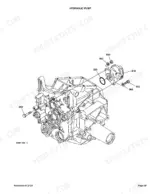 kubota-bx2200d-sub-compact-tractor-parts-catalog-100k0552-hydraulic-parts-194.webp Kubota BX2200D exploded view diagram of the hydraulic pump assembly and mounting components.