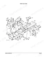kubota-bx2230d-compact-tractor-parts-catalog-100k0782-chassis-parts-168.webp Kubota BX2230D exploded view diagram of the front axle frame assembly, showing mounting brackets, bolts, and hardware.
