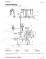 kubota-bx23s-to-rck60b-tractor-front-loader-backhoe-rotary-mower-shop-manual-9y111-16500-exploded-view-130.webp Kubota BX23S, LA340, BT603, RCK54D, RCK60D, RCK54, RCK60B engine lubricating system diagram with numbered components.