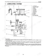 kubota-bx24-to-bt601-compact-tractor-with-attachments-service-manual-exploded-view-61.webp Kubota BX24, RCK54(P)-23BX, RCK60B-23BX, LA240, BT601 engine lubricating system diagram and component flow description.
