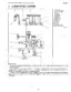 Kubota BX24, RCK54(P)-23BX, RCK60B-23BX, LA240, BT601 engine lubricating system diagram and component flow description.