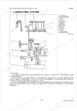 kubota-bx25-to-rck60b-tractor-front-loader-backhoe-rotary-mower-workshop-manual-9y111-01970-exploded-view-66.webp Kubota BX25, LA240, BT601, RCK54, RCK54P, RCK60B engine lubricating system diagram and component list.