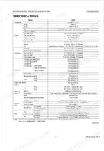 kubota-bx25-to-rck60b-tractor-front-loader-backhoe-rotary-mower-workshop-manual-9y111-01970-specs-11.webp Kubota BX25, LA240, BT601, RCK54, RCK54P, RCK60B technical specifications table for engine, capacities, and dimensions.
