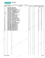 kubota-bx2751-tractor-component-parts-catalog-100z0239-page-6.webp Kubota BX2751 subframe parts list table with reference numbers, part descriptions, and quantities.
