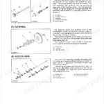 Kubota D1403-B D1703-B V1903-B V2203-B F2803-B engine component exploded view assembly diagram